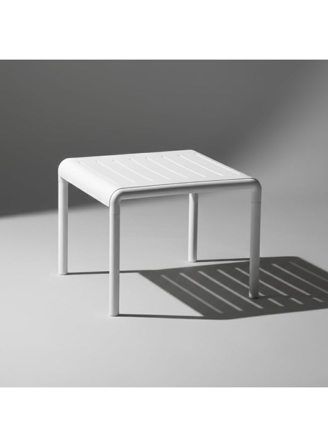 Marcolo Modern 3-Piece Outdoor Bistro Set – All-Weather White Patio Furniture with Ergonomic Armchairs and Side Table, Stylish Balcony & Garden Conversation Set - Image 5